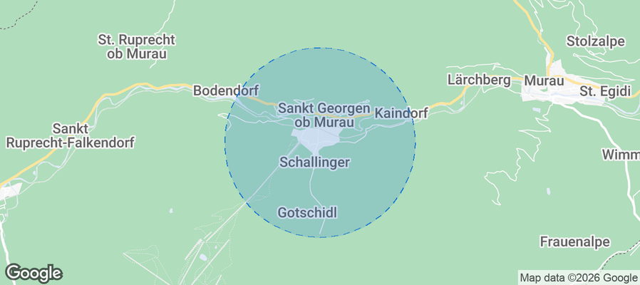Sankt Lorenzen ob Murau Airbnb map